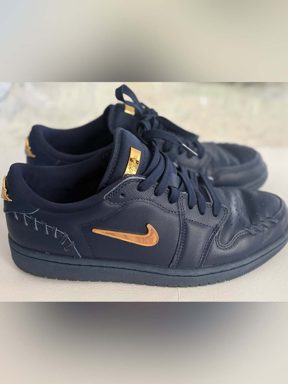 Blue Nike Sneakers